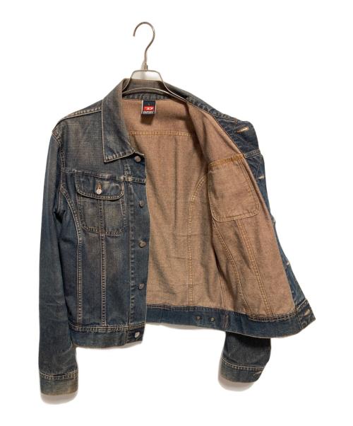 DIESEL（ディーゼル）DIESEL (ディーゼル) GREGGデニムジャケット インディゴ サイズ:Lの古着・服飾アイテム