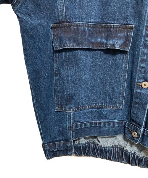 funda mine（ファンダマイン）funda mine (ファンダマイン) UNISEX ビッグシルエットデニムジャケット インディゴ サイズ:FREEの古着・服飾アイテム