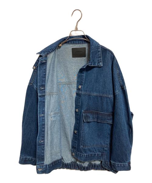 funda mine（ファンダマイン）funda mine (ファンダマイン) UNISEX ビッグシルエットデニムジャケット インディゴ サイズ:FREEの古着・服飾アイテム