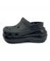crocs (クロックス) メガ クラッシュ クロッグ ブラック サイズ:25㎝：6000円