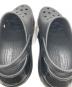 中古・古着 crocs (クロックス) メガ クラッシュ クロッグ ブラック サイズ:25㎝：6000円
