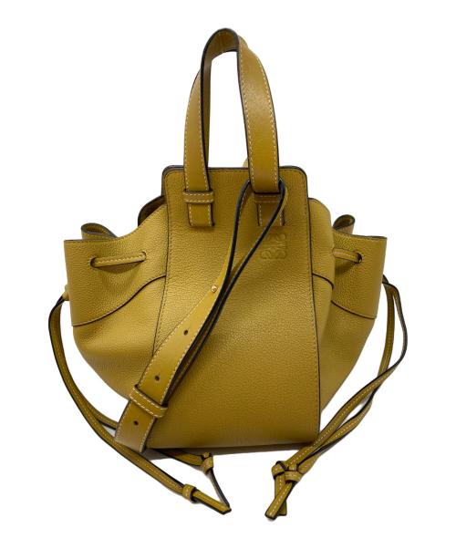 LOEWE（ロエベ）LOEWE (ロエベ) ハンモック ドローストリングバッグ イエローの古着・服飾アイテム