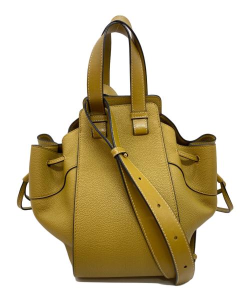 LOEWE（ロエベ）LOEWE (ロエベ) ハンモック ドローストリングバッグ イエローの古着・服飾アイテム