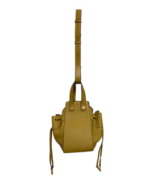 LOEWE（ロエベ）LOEWE (ロエベ) ハンモック ドローストリングバッグ イエローの古着・服飾アイテム
