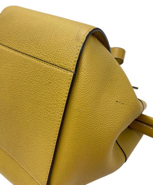 LOEWE（ロエベ）LOEWE (ロエベ) ハンモック ドローストリングバッグ イエローの古着・服飾アイテム