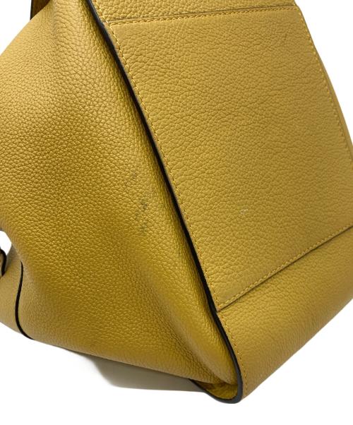 LOEWE（ロエベ）LOEWE (ロエベ) ハンモック ドローストリングバッグ イエローの古着・服飾アイテム