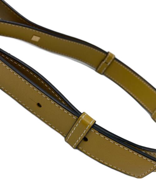 LOEWE（ロエベ）LOEWE (ロエベ) ハンモック ドローストリングバッグ イエローの古着・服飾アイテム