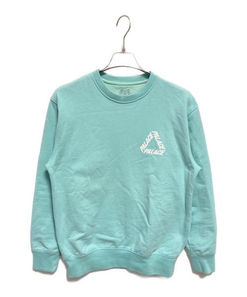 PALACE（パレス）PALACE (パレス) クルーネックスウェット ブルー サイズ:Sの古着・服飾アイテム