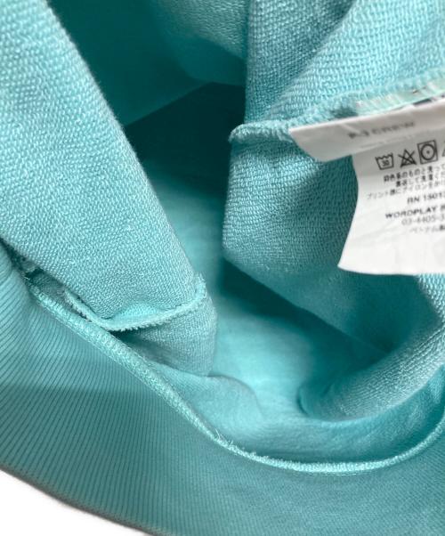 PALACE（パレス）PALACE (パレス) クルーネックスウェット ブルー サイズ:Sの古着・服飾アイテム