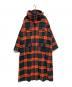 Engineered Garments（エンジニアドガーメンツ）の古着「Cagoule Dress コート」｜オレンジ×グリーン