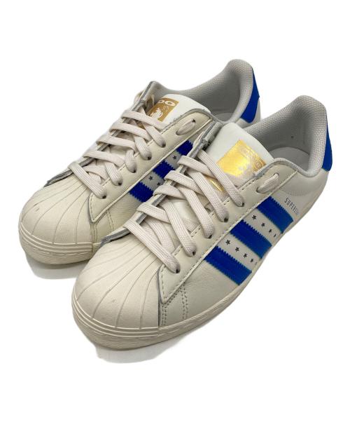 adidas（アディダス）adidas (アディダス) DEUX SUPERSTAR 80S DEUX nir82 ベージュ サイズ:25.5cmの古着・服飾アイテム