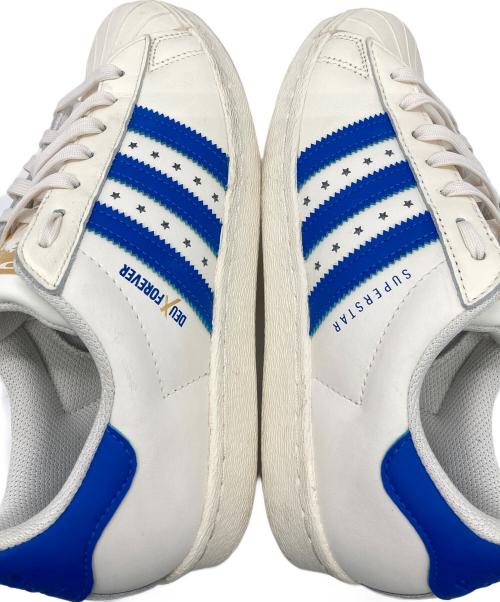 adidas（アディダス）adidas (アディダス) DEUX SUPERSTAR 80S DEUX nir82 ベージュ サイズ:25.5cmの古着・服飾アイテム