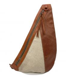 genten（ゲンテン）の古着「スリングバッグ」｜アイボリー×ブラウン