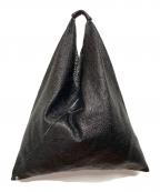 MM6 Maison Margielaエムエムシックスメゾンマルジェラ）の古着「ツイードジャパニーズトートバッグ」｜ブラック