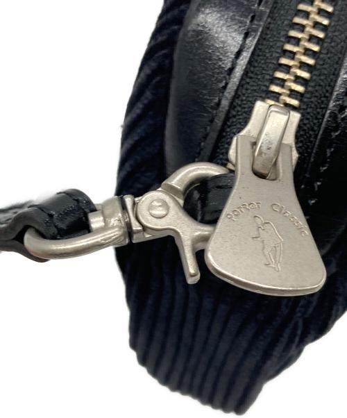 Porter Classic（ポータークラシック）Porter Classic (ポータークラシック) コーデュロイピースポーチ ブラックの古着・服飾アイテム