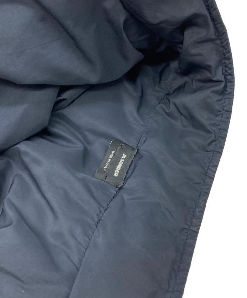 JIL SANDER（ジルサンダー）JIL SANDER (ジルサンダー) 切り替えダウンベスト ネイビー サイズ:54の古着・服飾アイテム