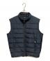 JIL SANDER（ジルサンダー）の古着「切り替えダウンベスト」｜ネイビー