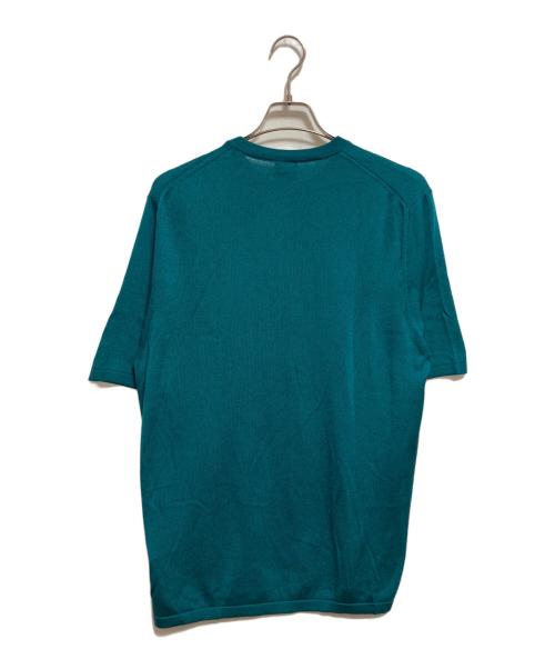 BAFY（バフィー）BAFY (バフィー) ISETAN MEN'S (イセタンメンズ) S/Sニット グリーン サイズ:52 未使用品の古着・服飾アイテム