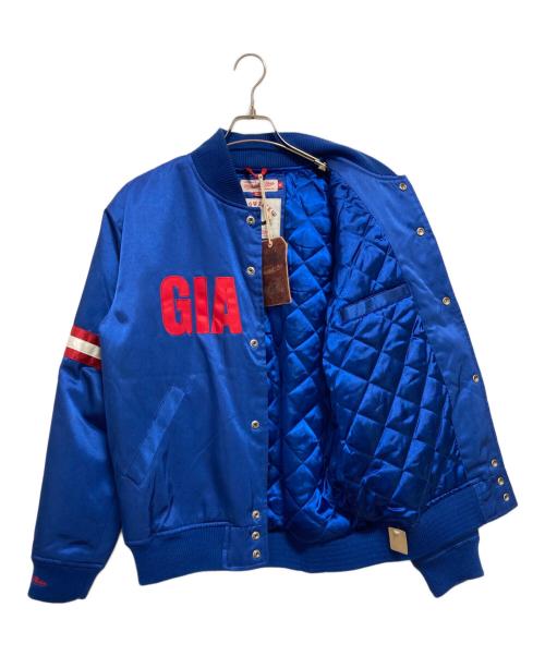 MITCHELL & NESS（ミッチェルアンドネス）MITCHELL & NESS (ミッチェルアンドネス) スタジャン ブルー サイズ:Mの古着・服飾アイテム