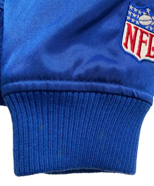 MITCHELL & NESS（ミッチェルアンドネス）MITCHELL & NESS (ミッチェルアンドネス) スタジャン ブルー サイズ:Mの古着・服飾アイテム