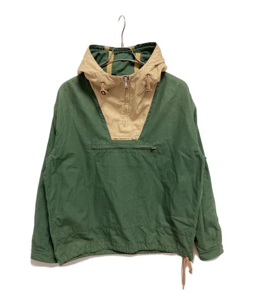 J.CREW ALWAYS（ジェイクルー）J.CREW ALWAYS (ジェイクルー) 復刻アノラックパーカー グリーン サイズ:Sの古着・服飾アイテム