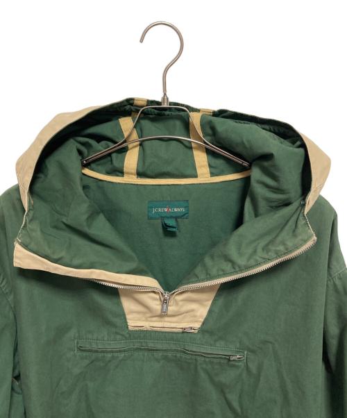 J.CREW ALWAYS（ジェイクルー）J.CREW ALWAYS (ジェイクルー) 復刻アノラックパーカー グリーン サイズ:Sの古着・服飾アイテム