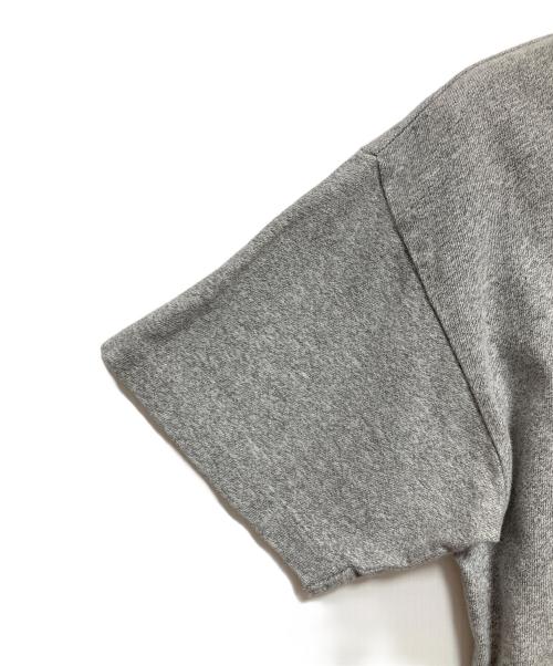 Champion（チャンピオン）Champion (チャンピオン) 染み込みプリントTシャツ グレー サイズ:Mの古着・服飾アイテム