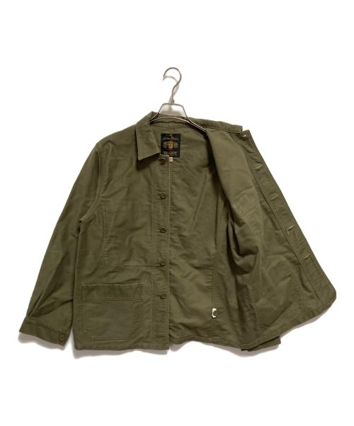 FULLCOUNT（フルカウント）FULLCOUNT (フルカウント) French Moleskin Work Jacket オリーブ サイズ:38の古着・服飾アイテム