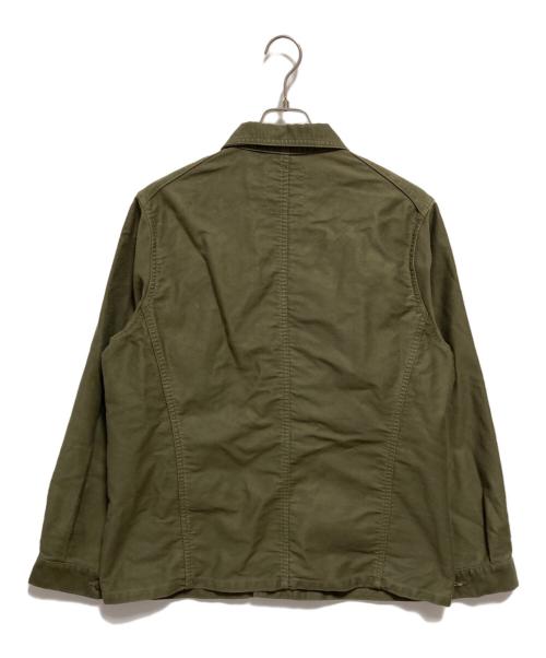 FULLCOUNT（フルカウント）FULLCOUNT (フルカウント) French Moleskin Work Jacket オリーブ サイズ:38の古着・服飾アイテム