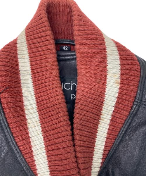 pellepelle（ペレペレ）pellepelle (ペレペレ) レザージャケット ブラック サイズ:SIZE 42の古着・服飾アイテム