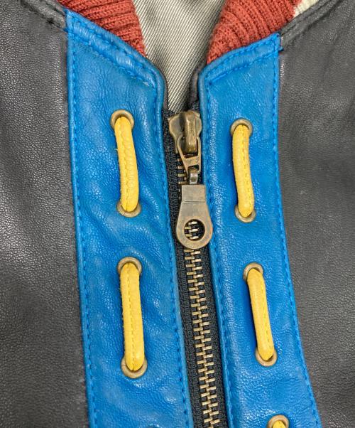 pellepelle（ペレペレ）pellepelle (ペレペレ) レザージャケット ブラック サイズ:SIZE 42の古着・服飾アイテム