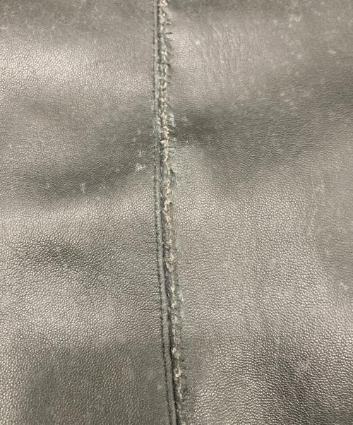 pellepelle（ペレペレ）pellepelle (ペレペレ) レザージャケット ブラック サイズ:SIZE 42の古着・服飾アイテム