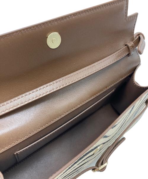 verafied（ベラフィード）verafied (ベラフィード) ショルダーバッグ アイボリー×ブラックの古着・服飾アイテム