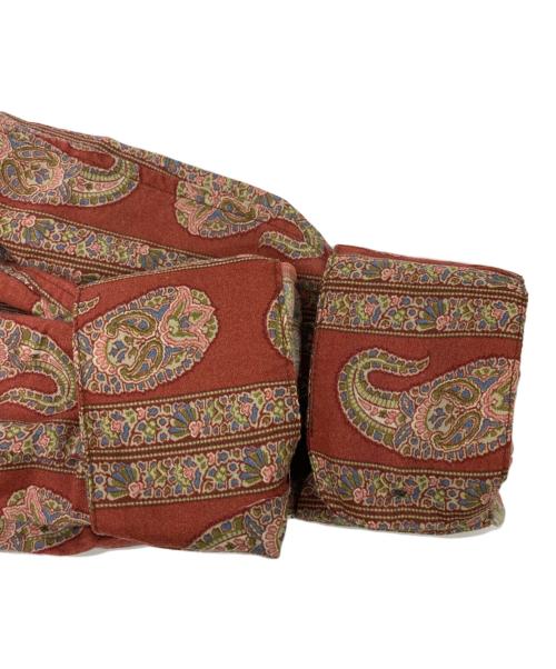 Needles（ニードルズ）Needles (ニードルズ) Classic Shirt - R/C Lawn Cloth / Paisley Printed ブラウン サイズ:Mの古着・服飾アイテム