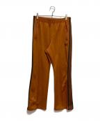 Needlesニードルズ）の古着「Boot-Cut Track Pant - Poly Smooth」｜ブラウン