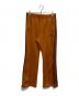 Needles（ニードルズ）の古着「Boot-Cut Track Pant - Poly Smooth」｜ブラウン