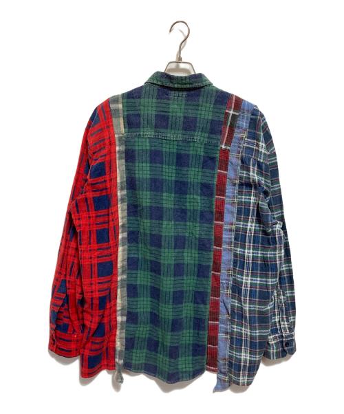 Rebuild by Needles（リビルドバイニードルス）Rebuild by Needles (リビルドバイニードルス) 再構築マルチチェックシャツ マルチカラー サイズ:-の古着・服飾アイテム