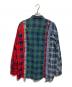 Rebuild by Needles (リビルドバイニードルス) 再構築マルチチェックシャツ マルチカラー サイズ:-：8000円