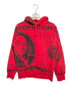 SUPREMEシュプリーム）の古着「Franklin Pullover パーカー」｜レッド