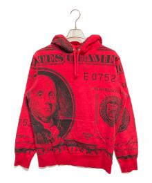 SUPREME（シュプリーム）の古着「Franklin Pullover パーカー」｜レッド