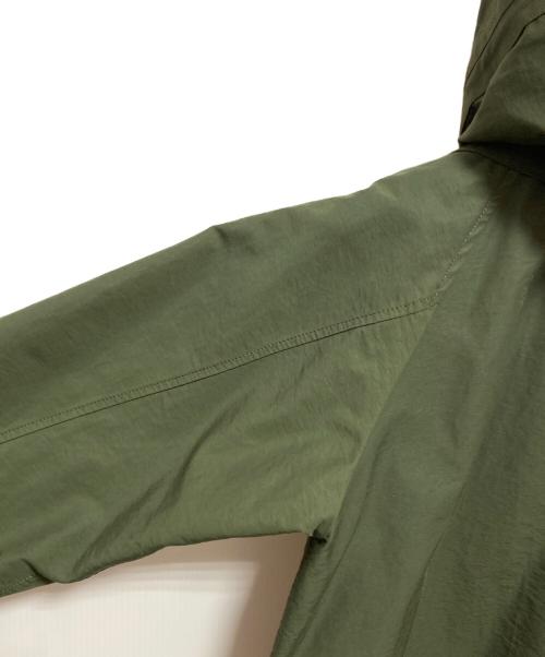 BEAUTY&YOUTH（ビューティーアンドユース）BEAUTY&YOUTH (ビューティーアンドユース) グログランライナーフードパーカー グリーン サイズ:Mの古着・服飾アイテム