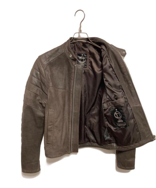 G-STAR RAW（ジースターロゥ）G-STAR RAW (ジースターロゥ) BIKER HIGH WAY JKT ブラウン サイズ:Sの古着・服飾アイテム