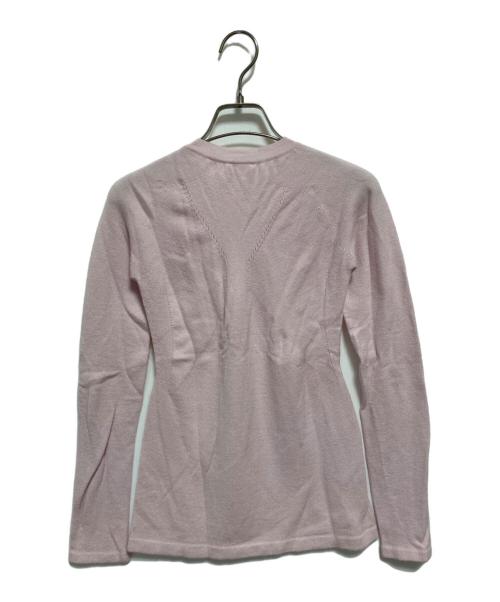 CHANEL（シャネル）CHANEL (シャネル) ココマークカシミヤ混ニット ピンク サイズ:SIZE 38の古着・服飾アイテム