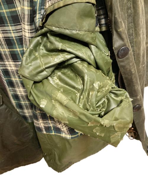 Barbour（バブアー）Barbour (バブアー) BORDER ジャケット オリーブ サイズ:C42/102CMの古着・服飾アイテム