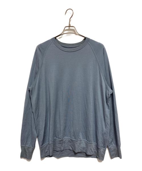 山と道（ヤマトミチ）山と道 (ヤマトミチ) 100% Merino Pullover グレー サイズ:XLの古着・服飾アイテム