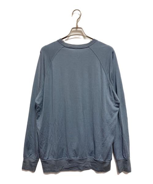 山と道（ヤマトミチ）山と道 (ヤマトミチ) 100% Merino Pullover グレー サイズ:XLの古着・服飾アイテム