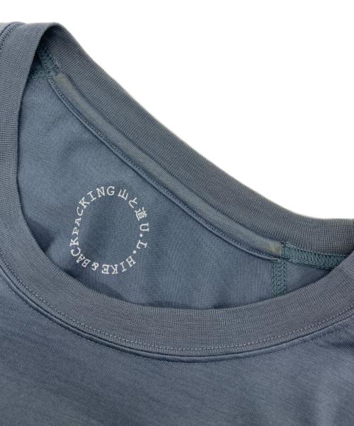 山と道（ヤマトミチ）山と道 (ヤマトミチ) 100% Merino Pullover グレー サイズ:XLの古着・服飾アイテム