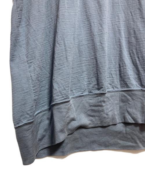 山と道（ヤマトミチ）山と道 (ヤマトミチ) 100% Merino Pullover グレー サイズ:XLの古着・服飾アイテム