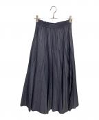 PLIPARPLIプリパプリ）の古着「ラップスカート」｜ネイビー