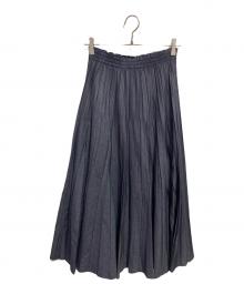 PLIPARPLI（プリパプリ）の古着「ラップスカート」｜ネイビー